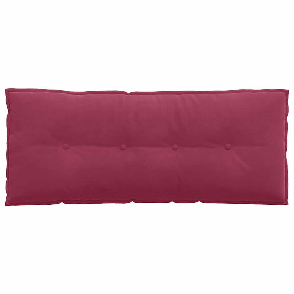 Jastuk za leđa Vinska crvena 120 x 50 cm Kordura tekstil