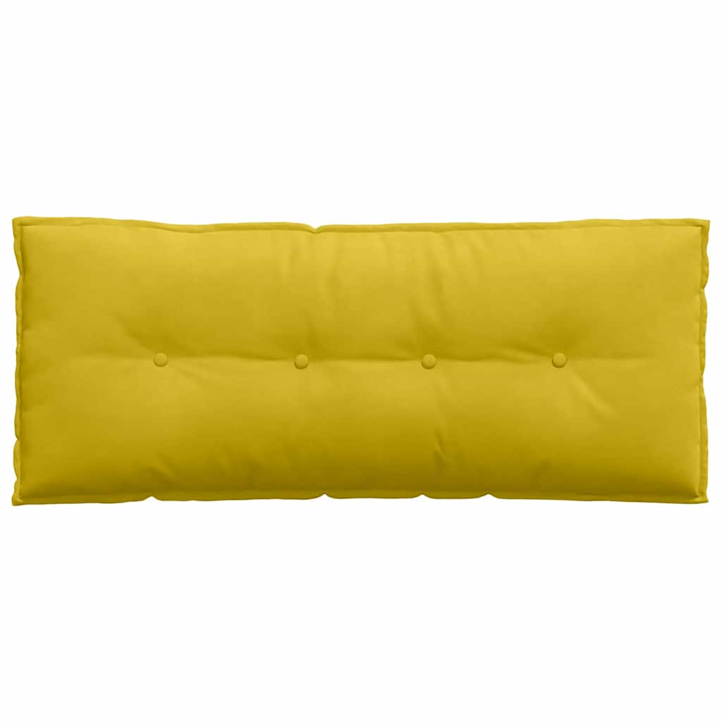 Jastuk za leđa Žuta 120 x 50 cm Kordura tekstil