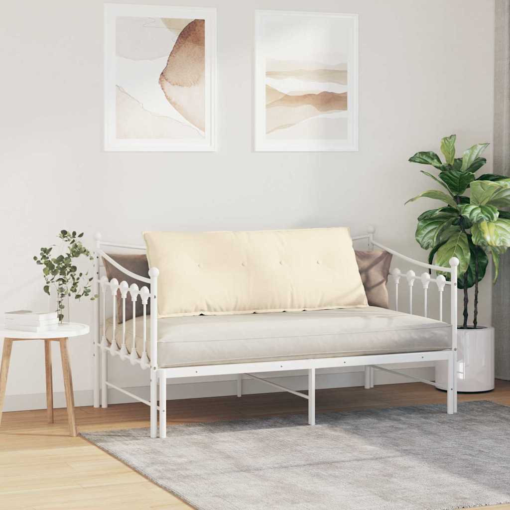 Jastuk za leđa Krema 120 x 50 cm Kordura tekstil