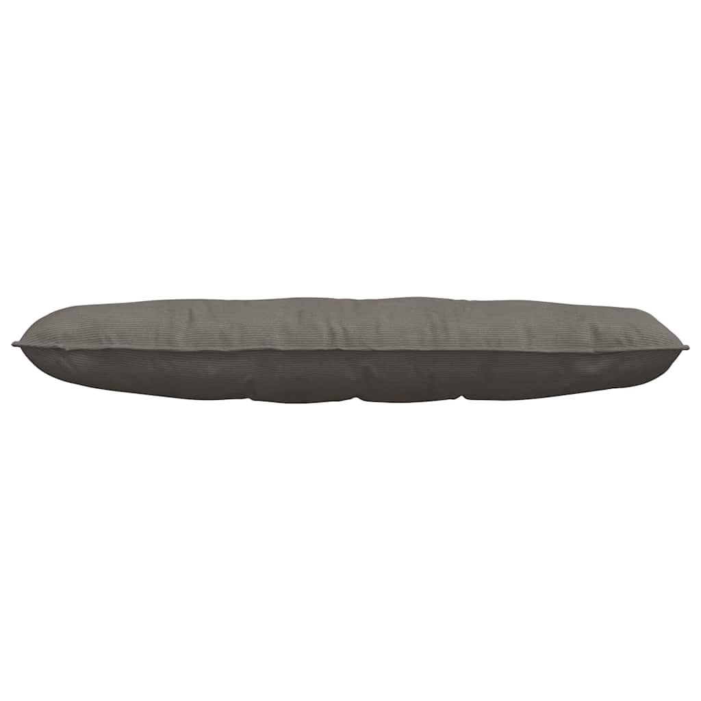 Jastuk za leđa Svijetlo siva 140 x 50 cm Kordura tekstil