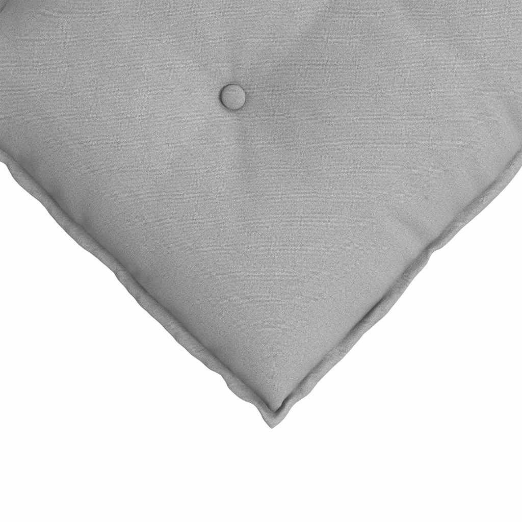 Jastuk za leđa Oblačnosiva 160 x 19 x 50 cm tkanina