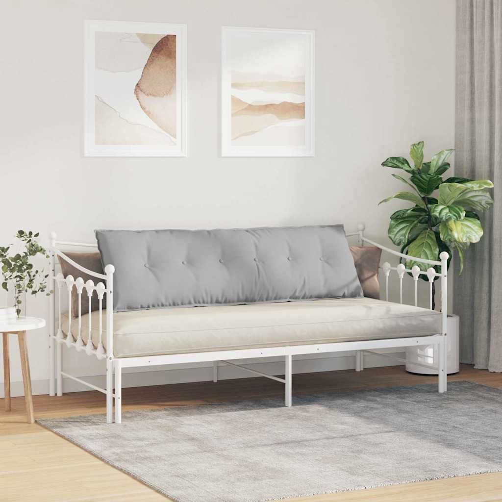 Jastuk za leđa Oblačnosiva 160 x 19 x 50 cm tkanina