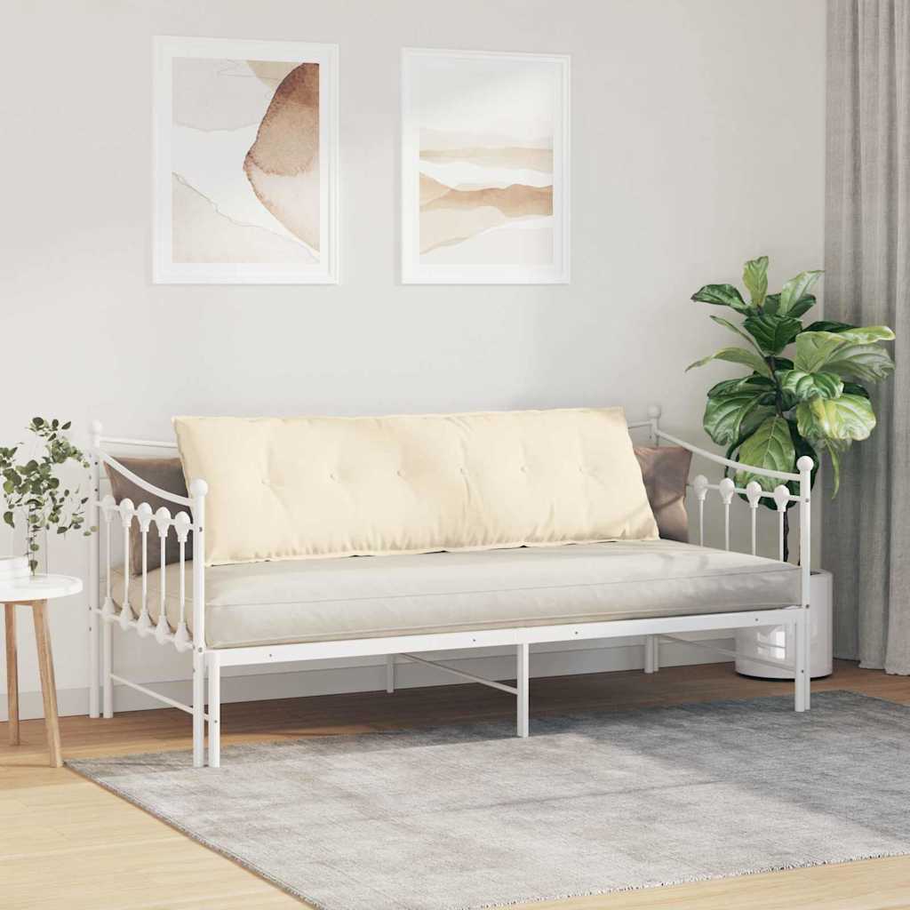 Jastuk za leđa Krema 160 x 50 cm Kordura tekstil