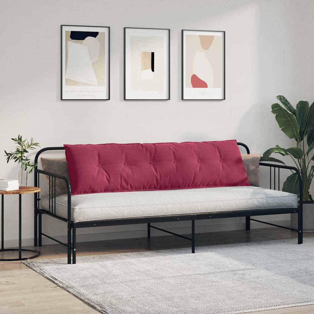 Jastuk za leđa Vinska crvena 180 x 50 cm Kordura tekstil