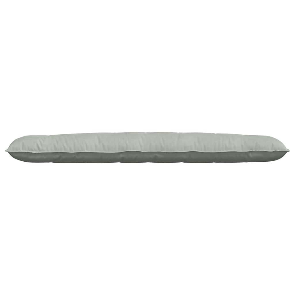 Jastuk za leđa Svijetlo siva 200 x 50 cm Kordura tekstil