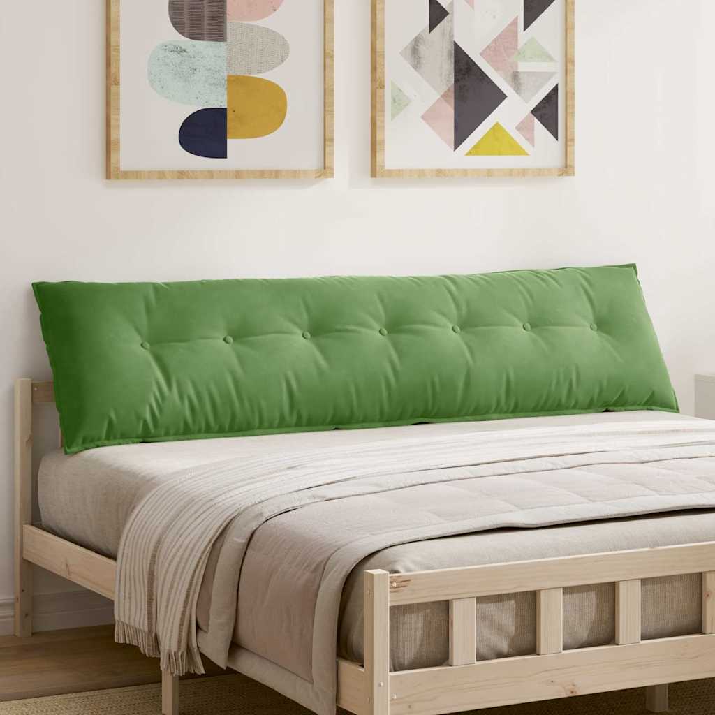 Jastuk za leđa Svijetlo zelena 200 x 50 cm Kordura tekstil