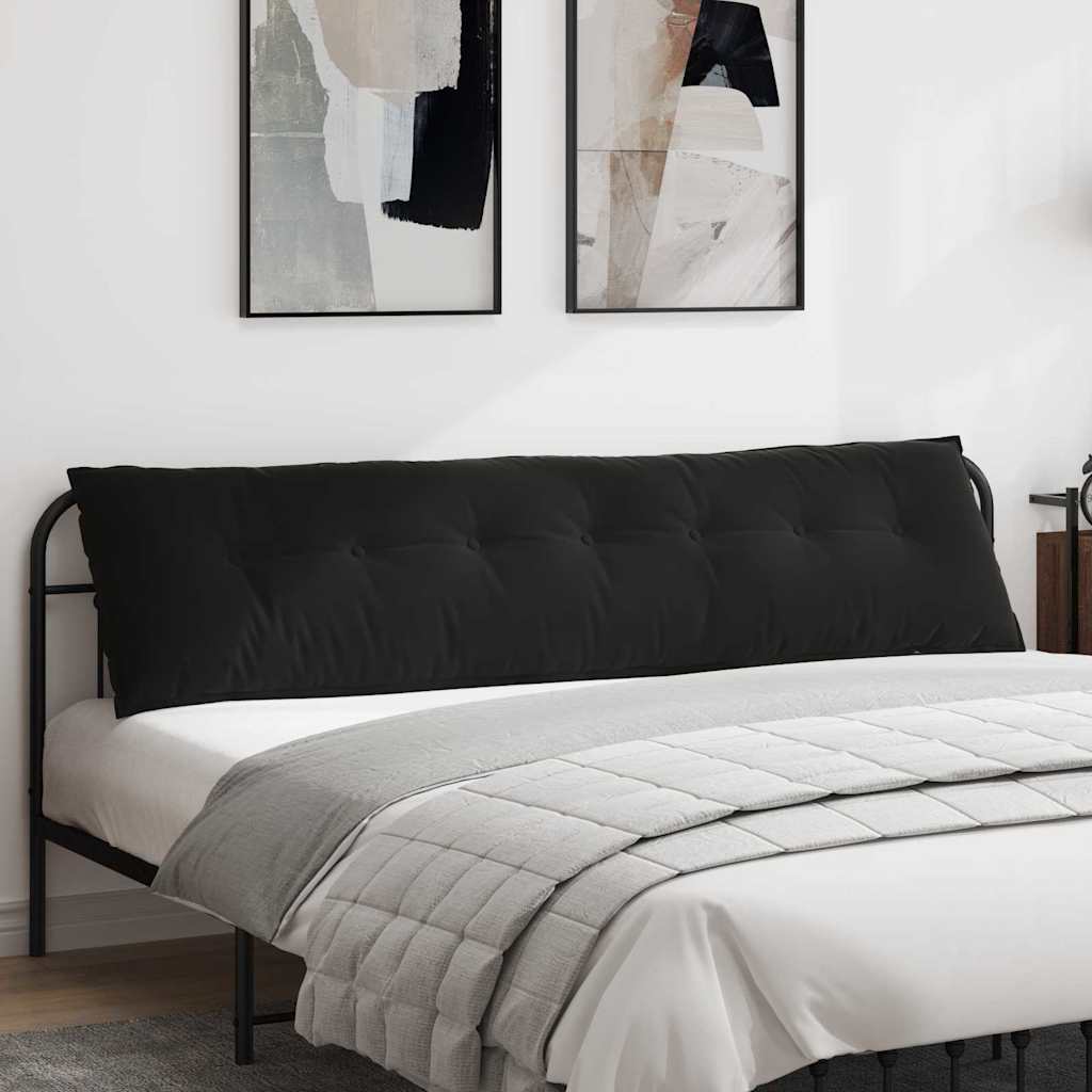 Jastuk za leđa Crna 200 x 50 cm Kordura tekstil
