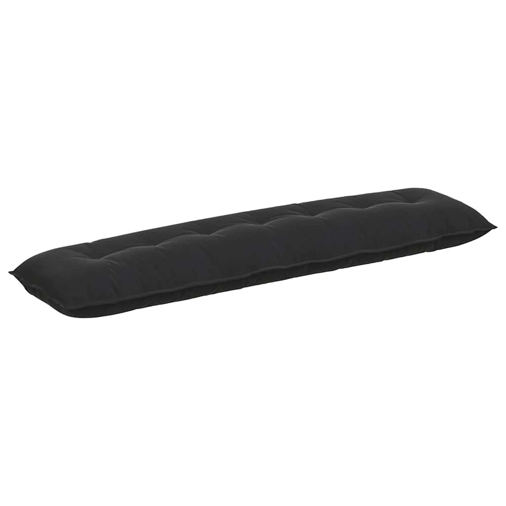 Jastuk za leđa Crna 200 x 50 cm Kordura tekstil