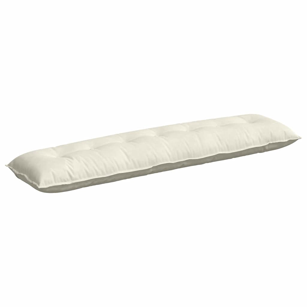 Jastuk za leđa Krema 200 x 50 cm Kordura tekstil