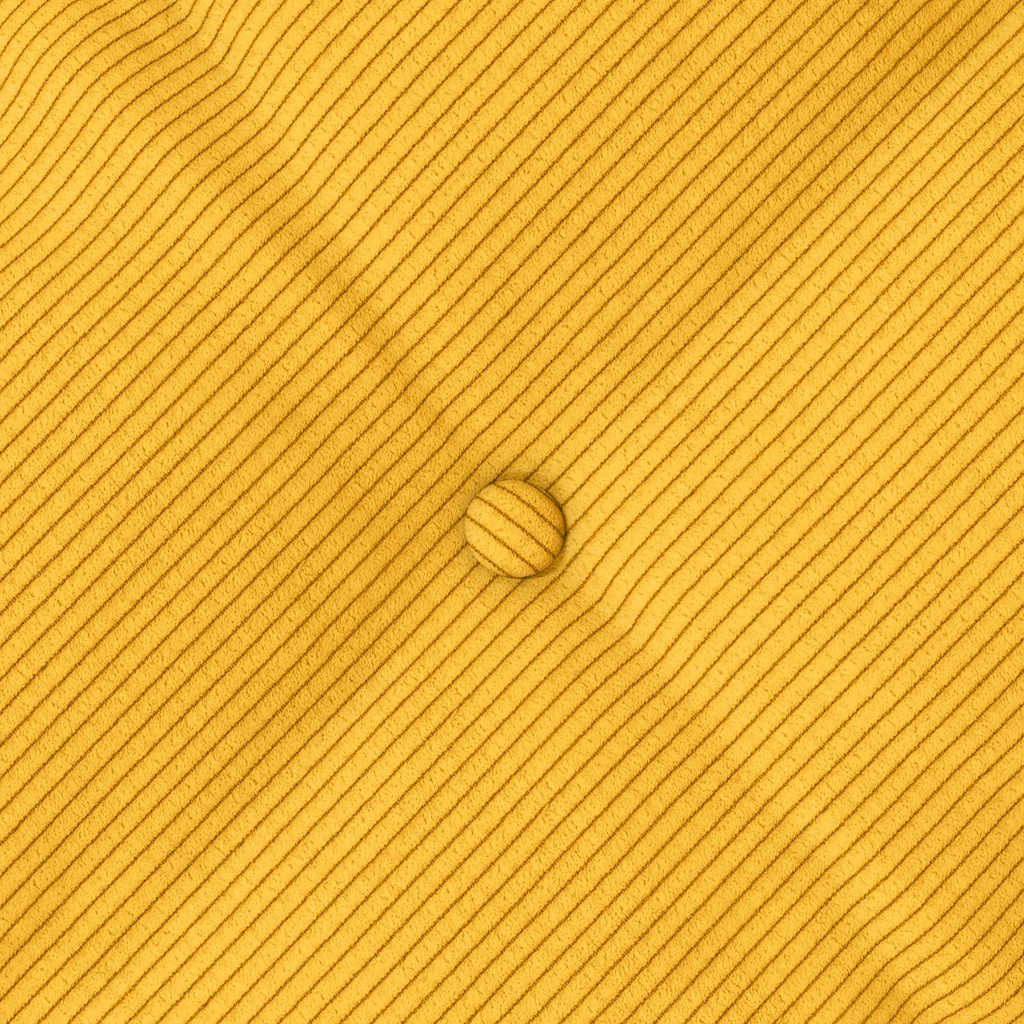 Jastuk za leđa Svijetlo žuta 200 x 50 cm Kordura tekstil