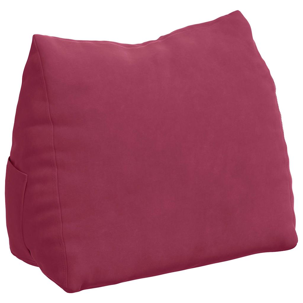 Jastuk za leđa Vinska crvena 45 x 20 x 35 cm Kordura tekstil