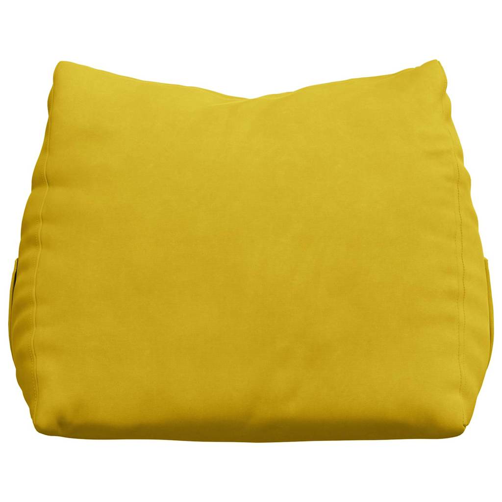 Jastuk za leđa Žuta 45 x 20 x 35 cm Kordura tekstil