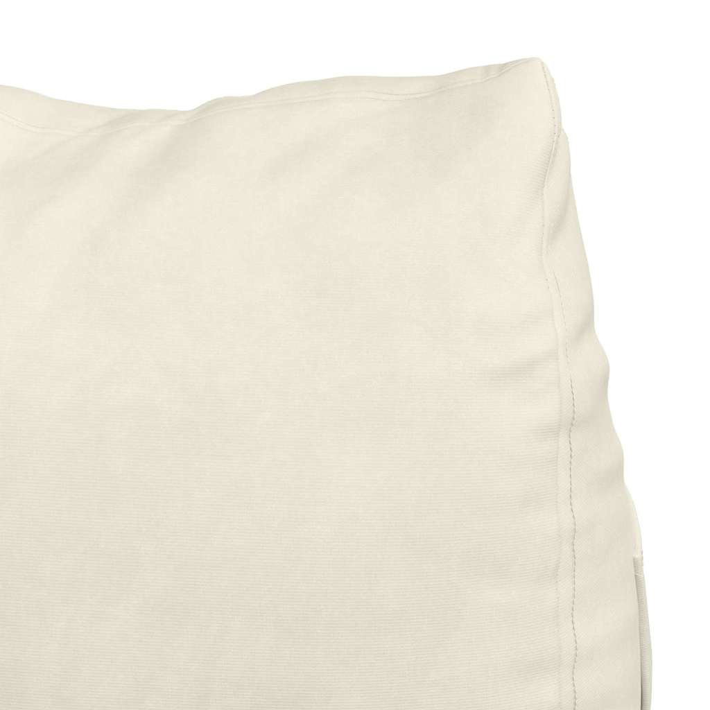 Jastuk za leđa Krema 45 x 20 x 35 cm Kordura tekstil
