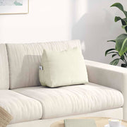 Jastuk za leđa Krema 45 x 20 x 35 cm Kordura tekstil