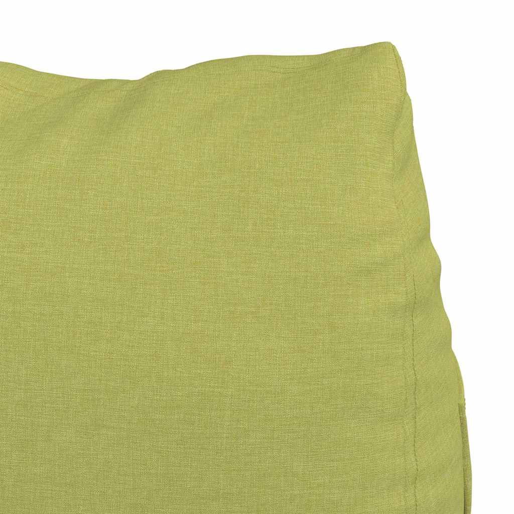 Jastuk za leđa Svijetlo zelena 60 x 20 x 50 cm tkanina