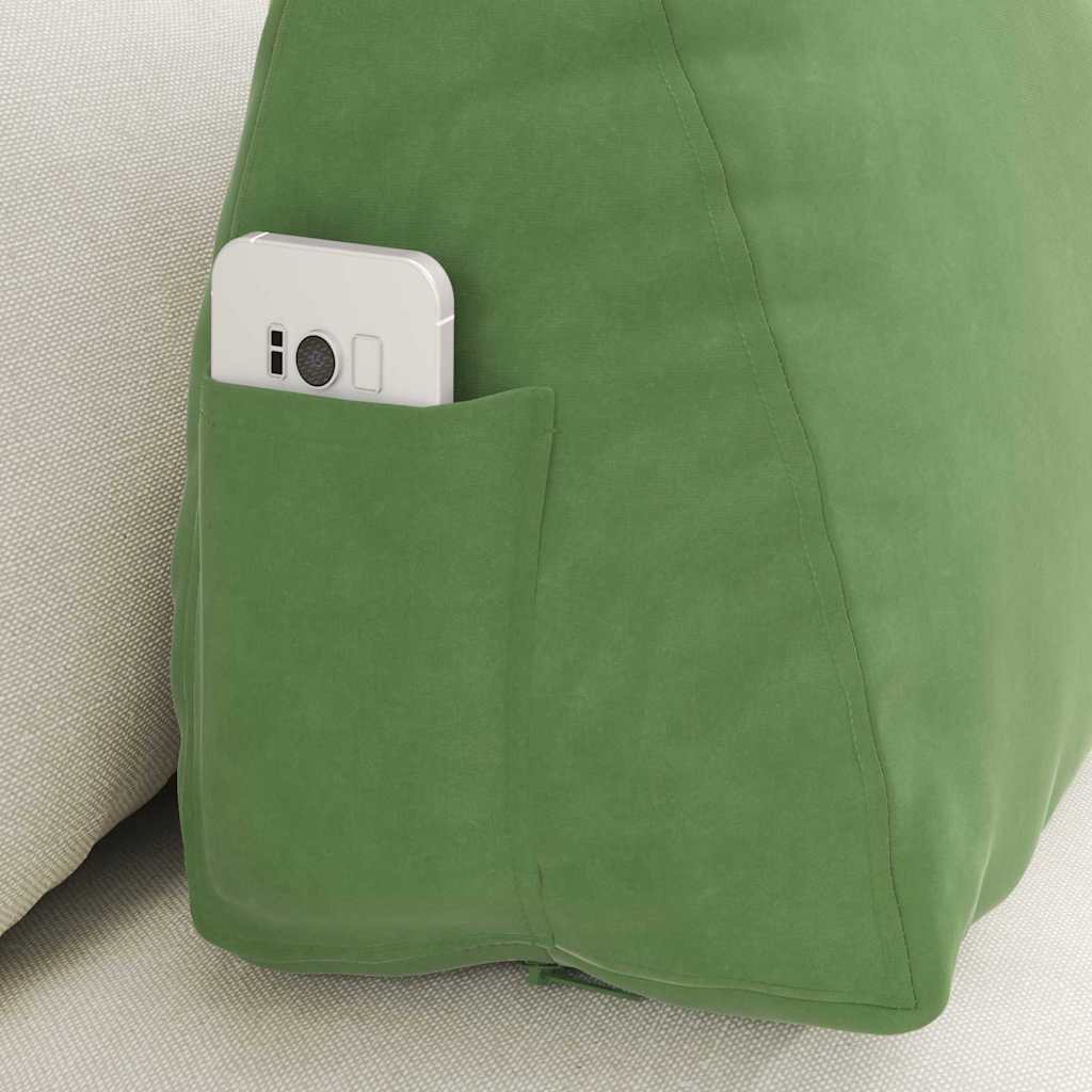 Jastuk za leđa Svijetlo zelena 60 x 20 x 50 cm Kordura tekstil