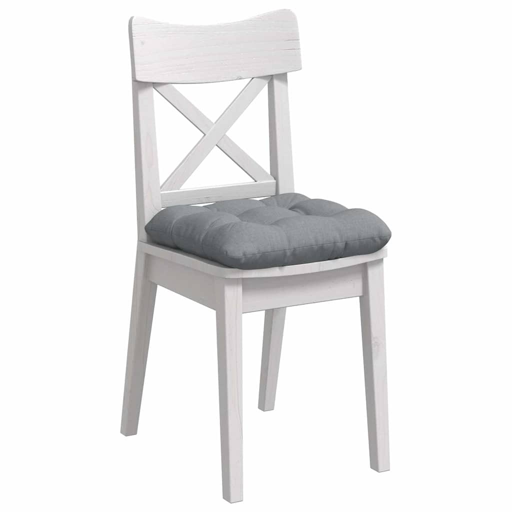Jastučići za sjedenje 4 pcs Svijetlo siva 40 x 40 x 12 cm