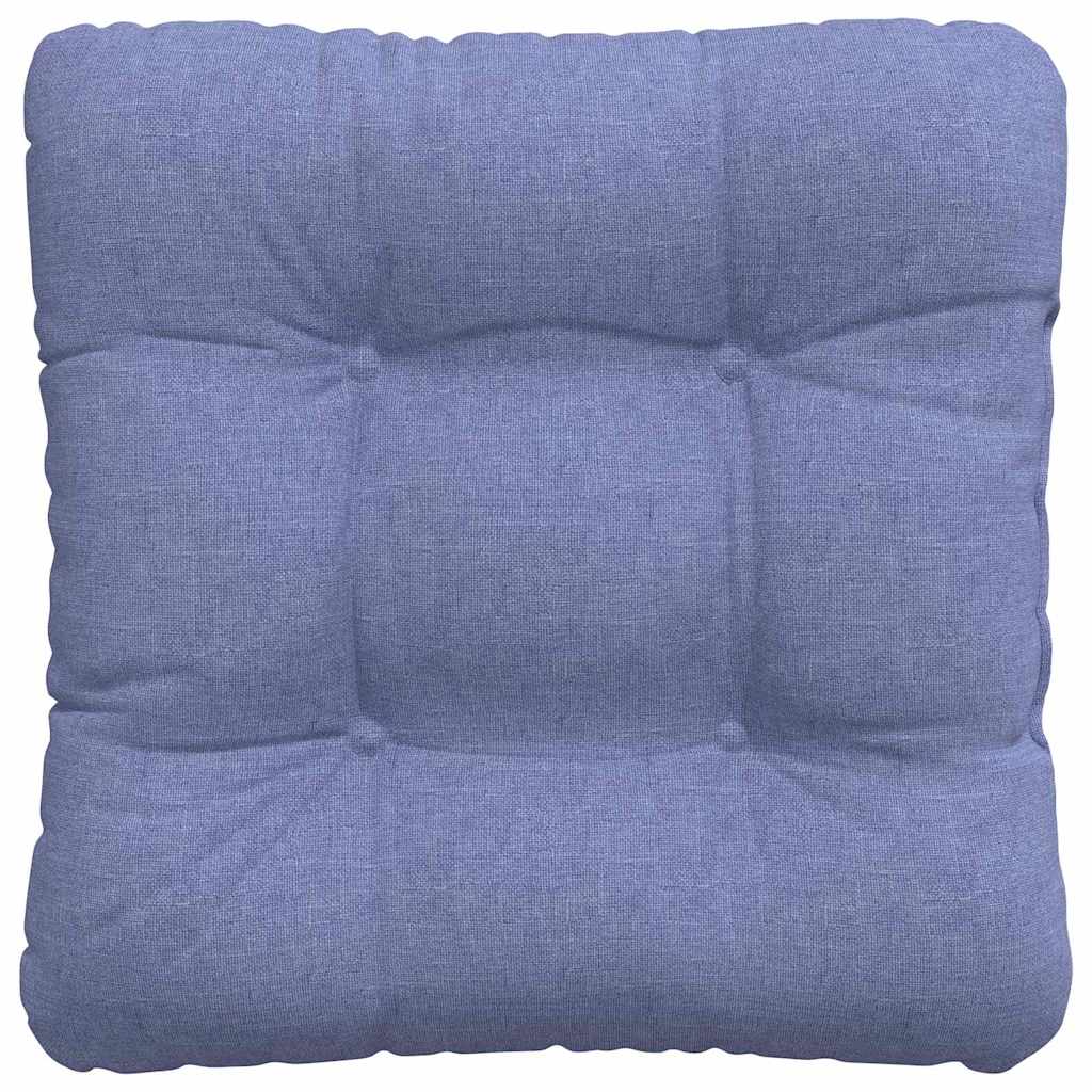 Jastučići za sjedenje 4 pcs Traper plava 40 x 40 x 12 cm