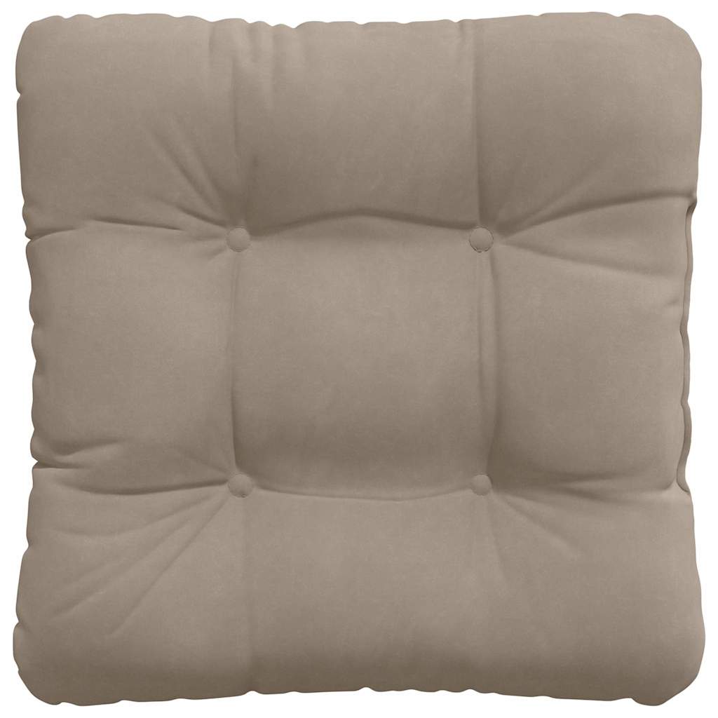 Jastučići za sjedenje 4 pcs Sivo-smeđa 40 x 40 cm