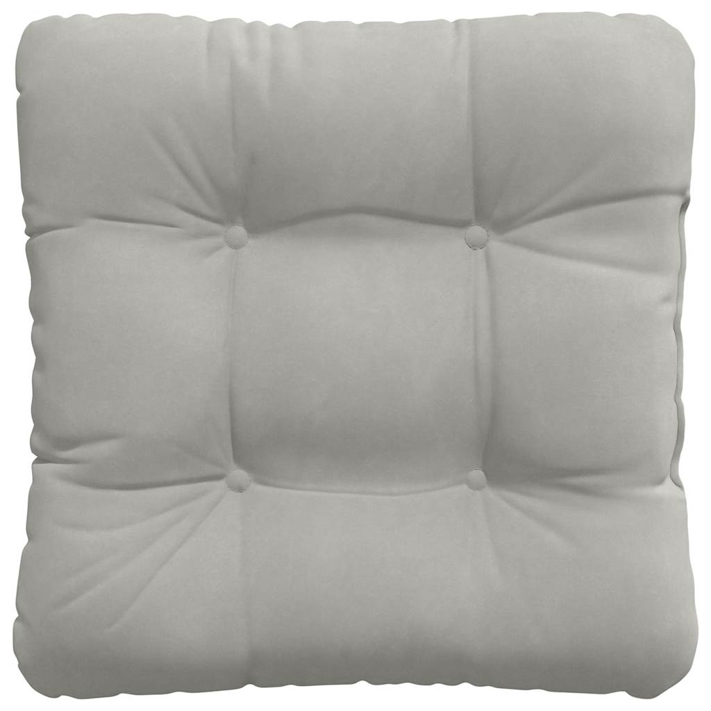 Jastučići za sjedenje 4 pcs Svijetlo siva 40 x 40 cm