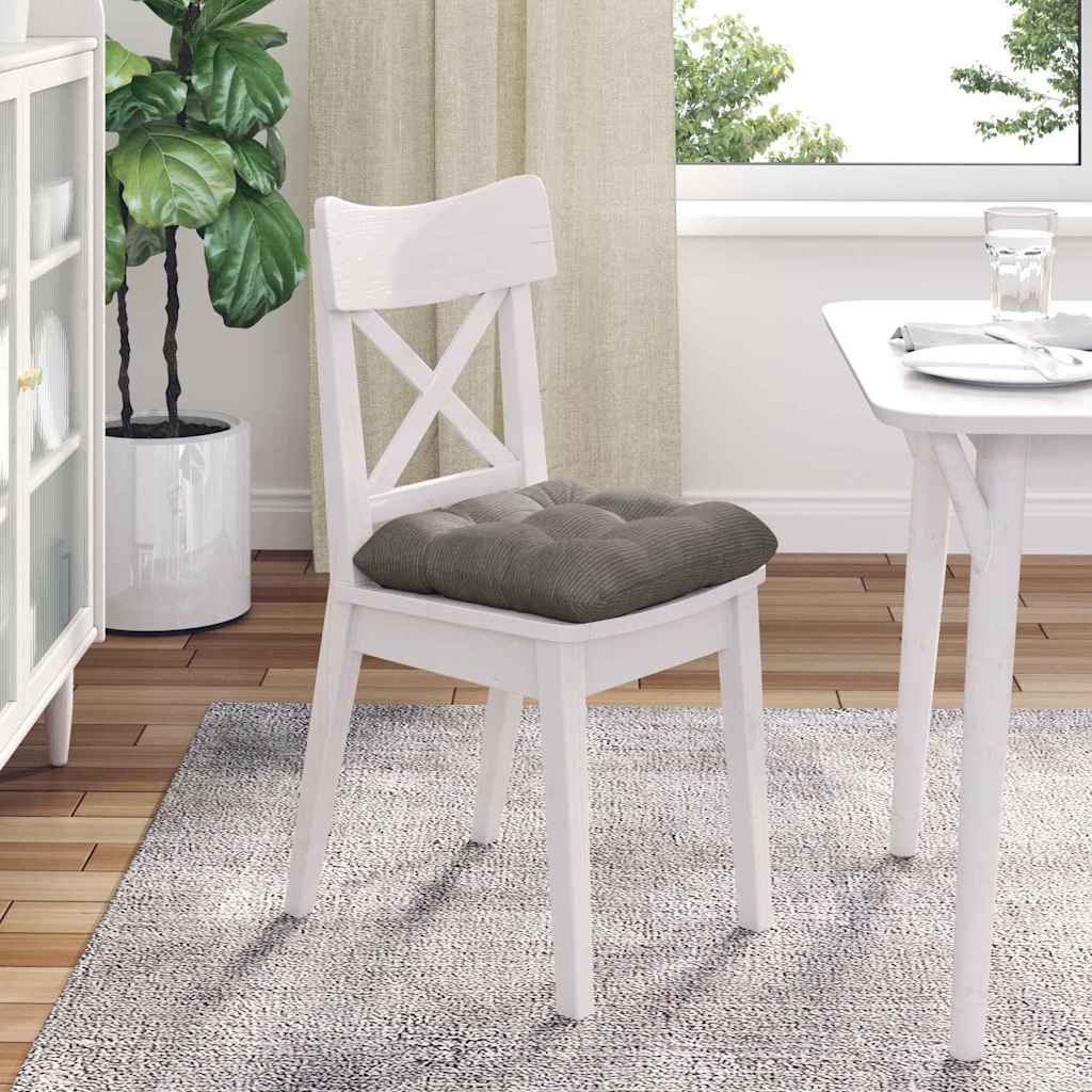 Jastučići za sjedenje 4 pcs Svijetlo siva 40 x 40 cm