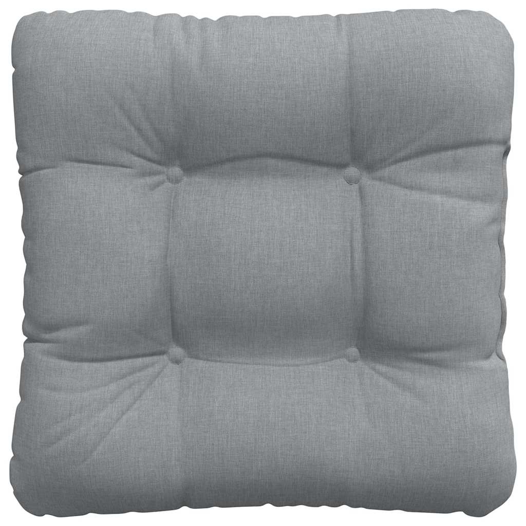 Jastučići za sjedenje 4 pcs Svijetlo siva 45 x 45 x 12 cm