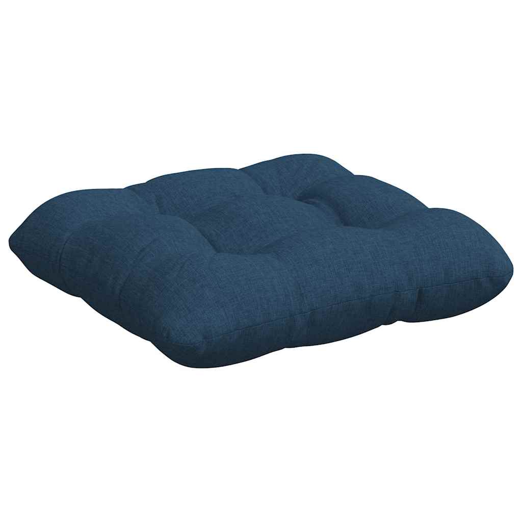 Jastučići za sjedenje 4 pcs Plava 45 x 45 x 12 cm tkanina