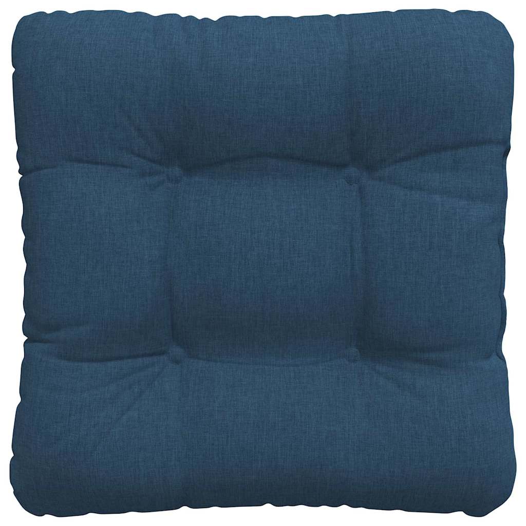 Jastučići za sjedenje 4 pcs Plava 45 x 45 x 12 cm tkanina