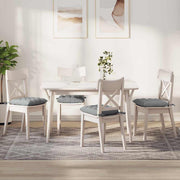 Jastučići za sjedenje 4 pcs Svijetlo siva 40 x 40 x 6 cm