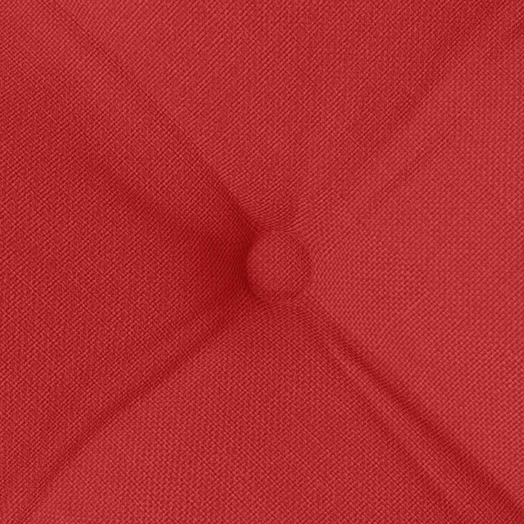 Jastučići za sjedenje 4 pcs Crvena 40 x 40 x 6 cm tkanina