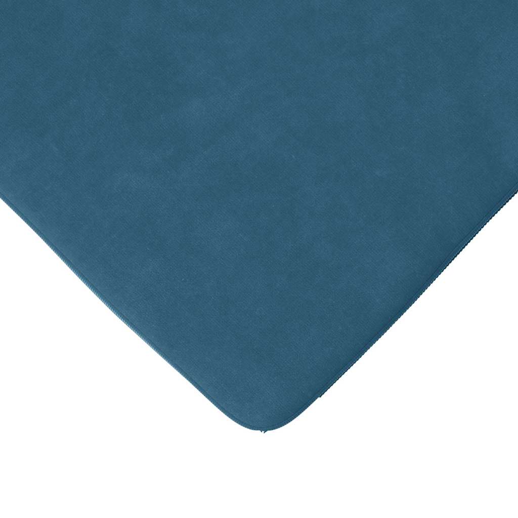 Jastučići za sjedenje 4 pcs Plava 40 x 40 x 3 cm Baršun