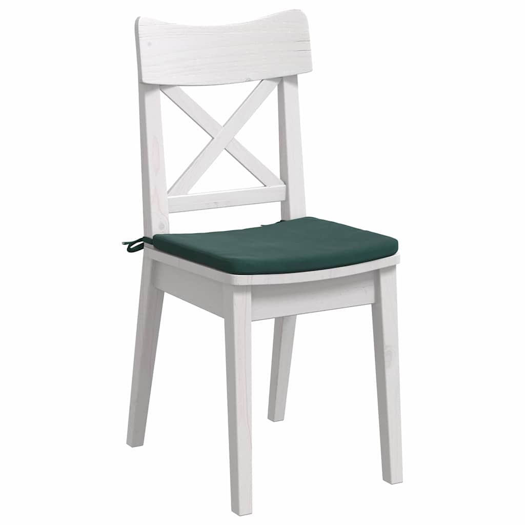 Jastučići za sjedenje 4 pcs Tamnozelena 40 x 40 x 3 cm Baršun