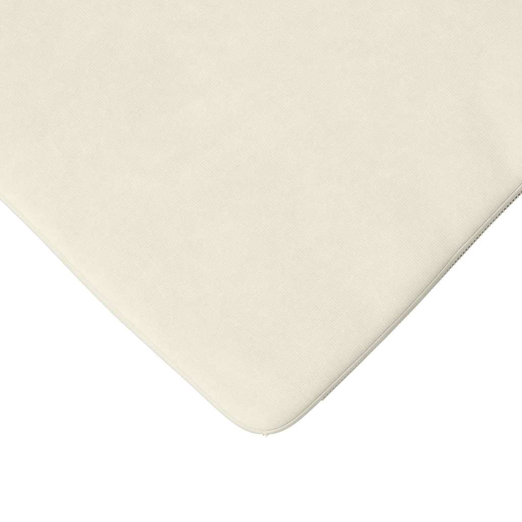 Jastučići za sjedenje 4 pcs Krema 40 x 40 x 3 cm Baršun