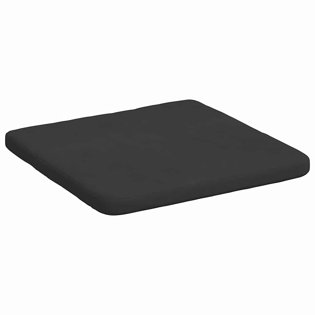 Jastučići za sjedenje 4 pcs Crna 40 x 40 x 3 cm