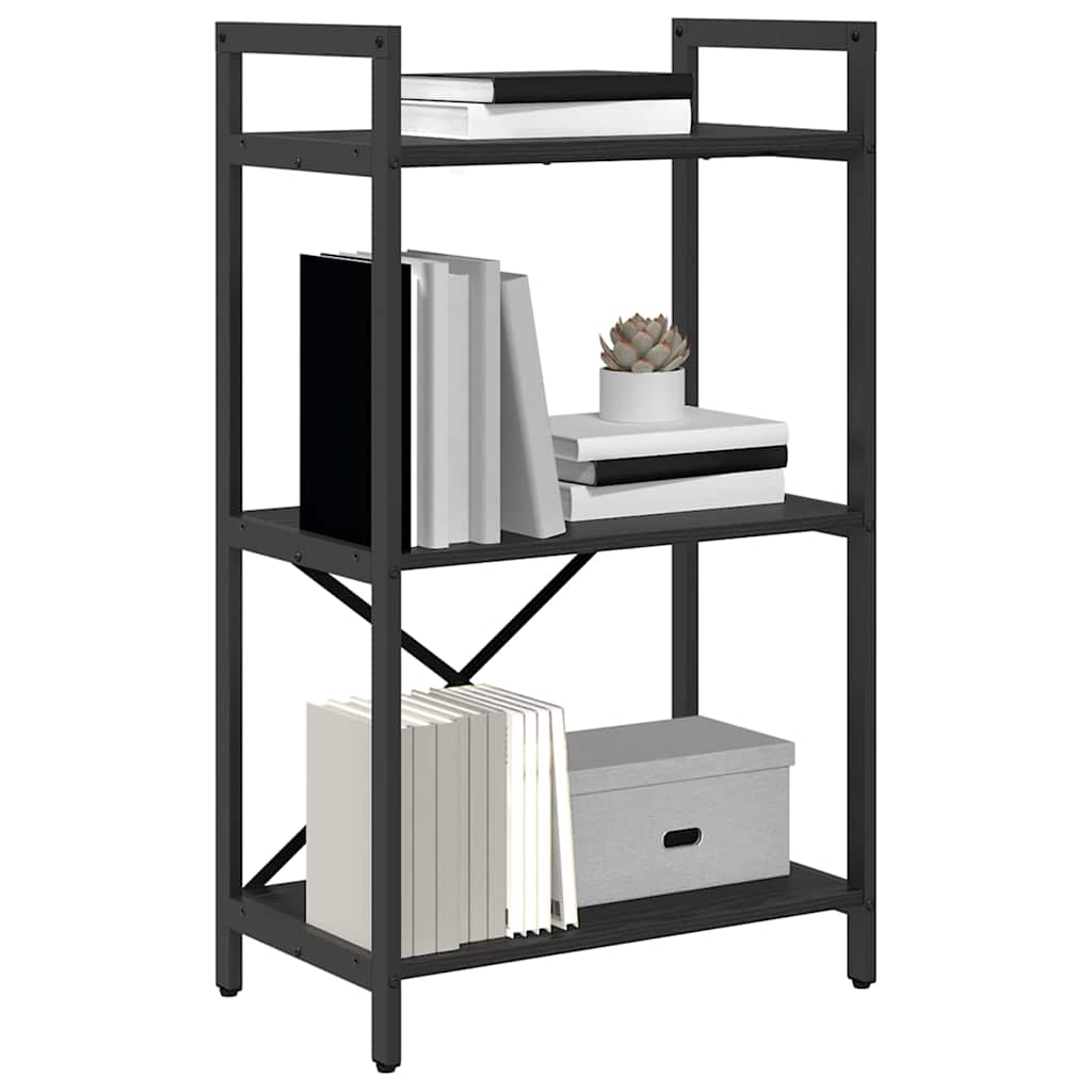 Polica Crni hrast 56 x 34 x 96 cm Konstruirano drvo