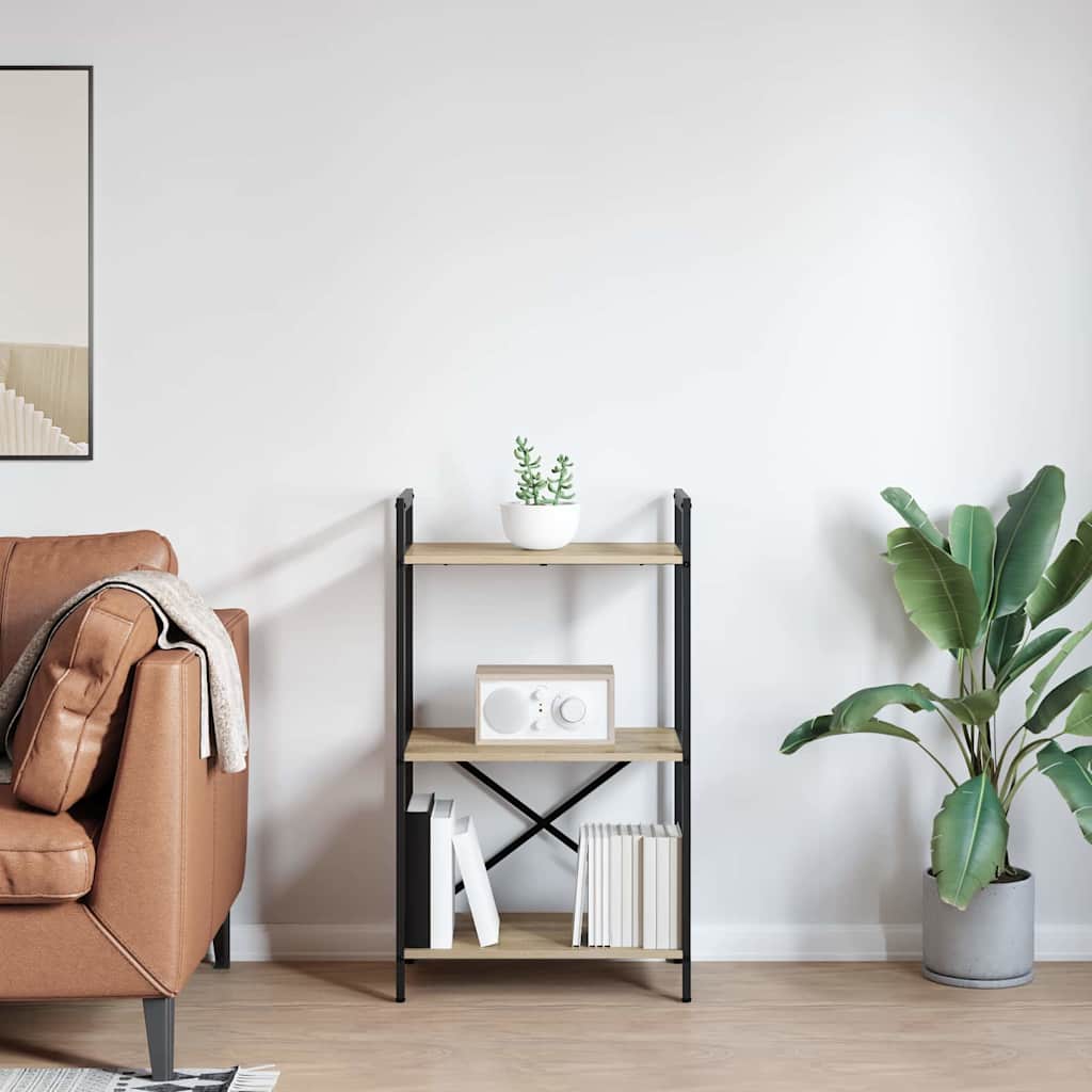 Polica Sonoma hrast 56 x 34 x 96 cm Konstruirano drvo