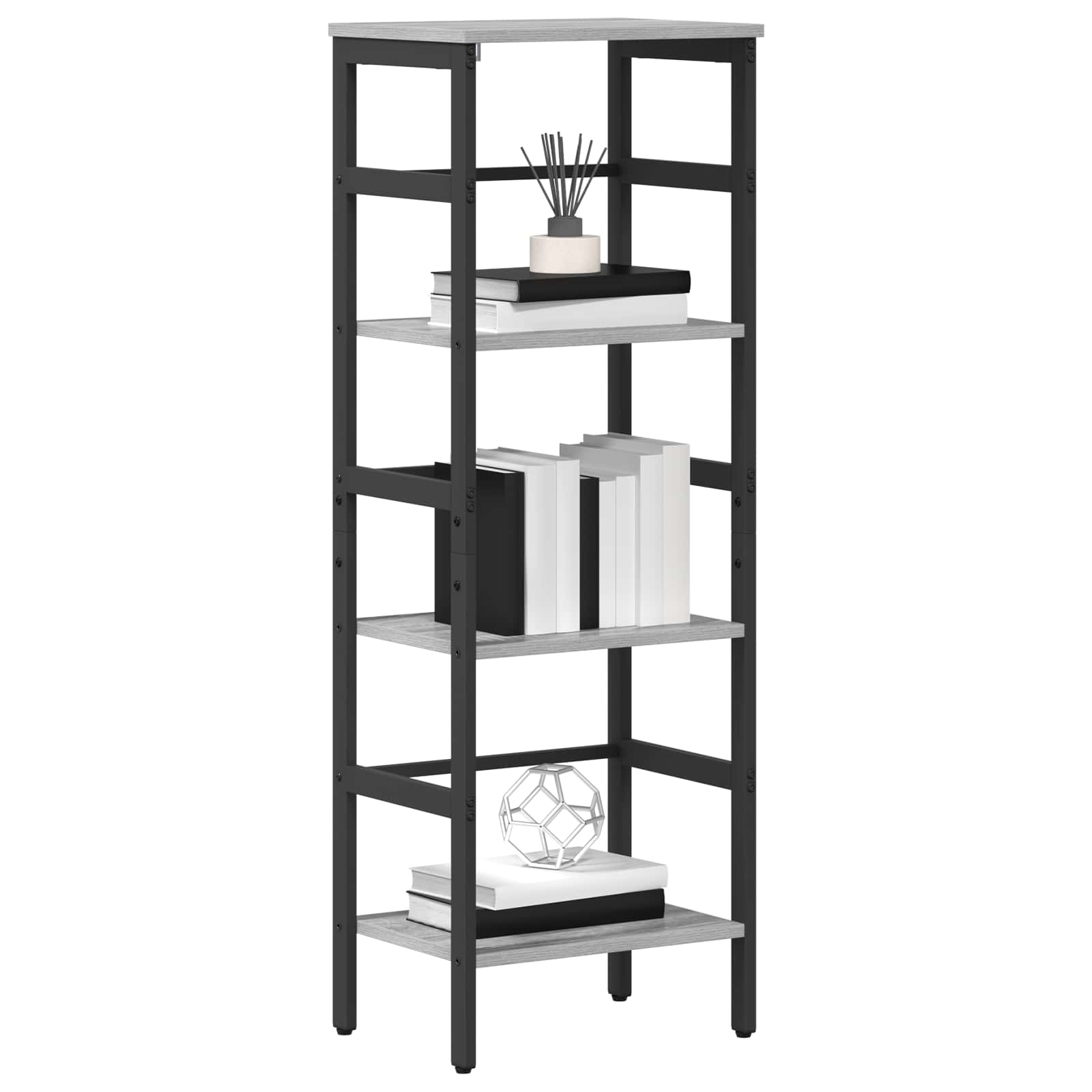 Polica Siva Sonoma 40 x 29,5 x 115 cm Konstruirano drvo