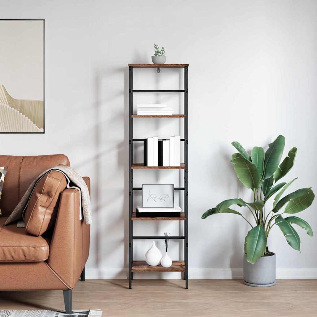 Polica Dimljeni hrast 40 x 29,5 x 149 cm Konstruirano drvo