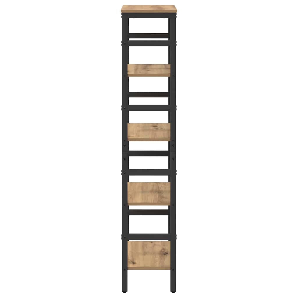 Polica Umjetnički hrast 40 x 29,5 x 149 cm Konstruirano drvo
