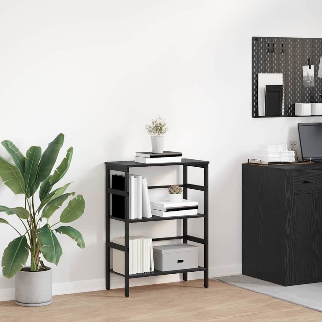 Polica Crni hrast 60 x 29,5 x 81 cm Konstruirano drvo
