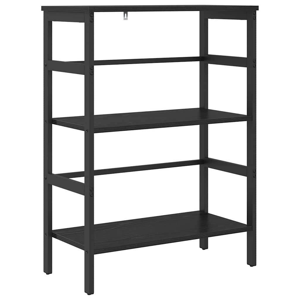 Polica Crni hrast 60 x 29,5 x 81 cm Konstruirano drvo