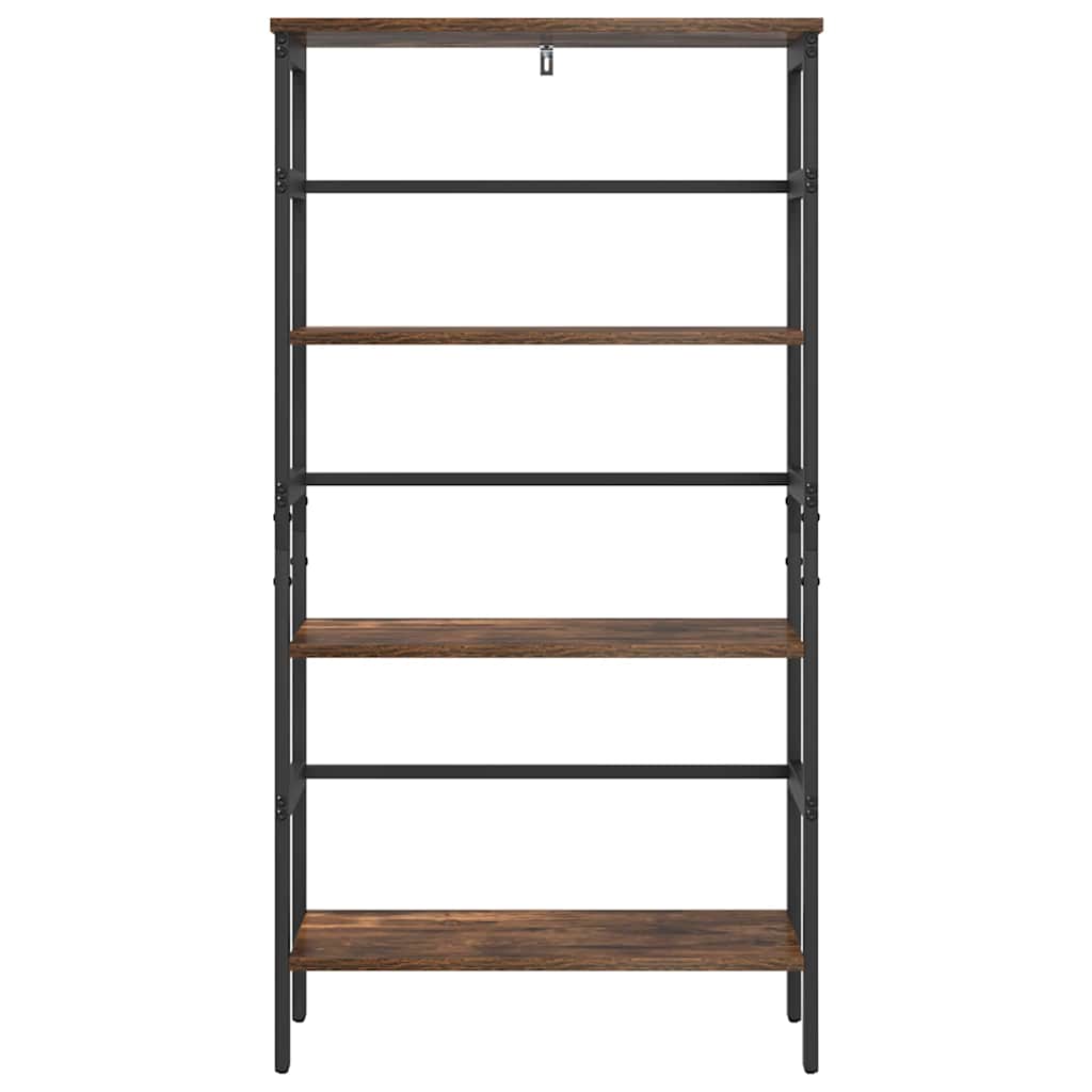 Polica Dimljeni hrast 60 x 29,5 x 115 cm Konstruirano drvo
