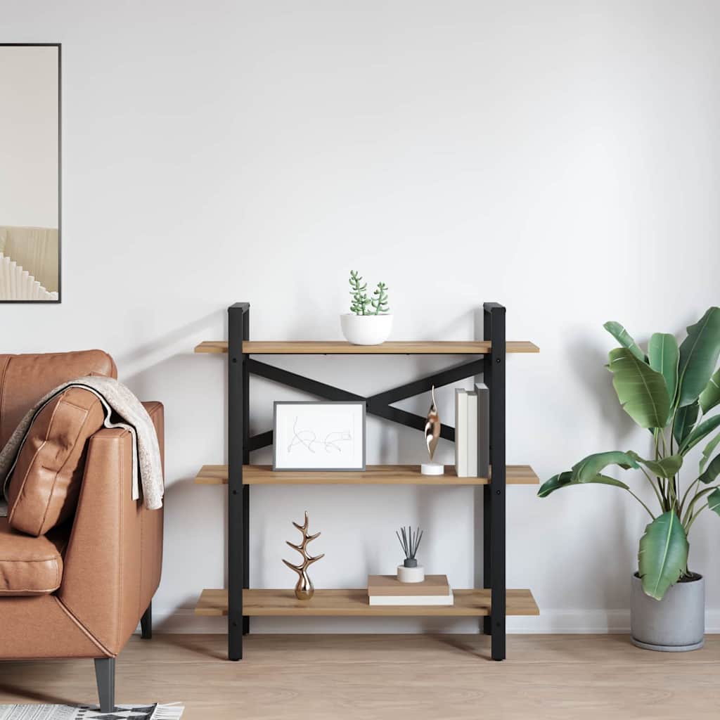 Polica Umjetnički hrast 100 x 33,5 x 102 cm Konstruirano drvo