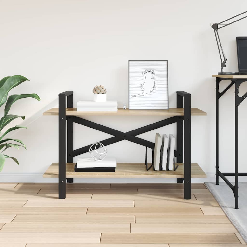 Polica Sonoma hrast 100 x 33,5 x 64 cm Konstruirano drvo