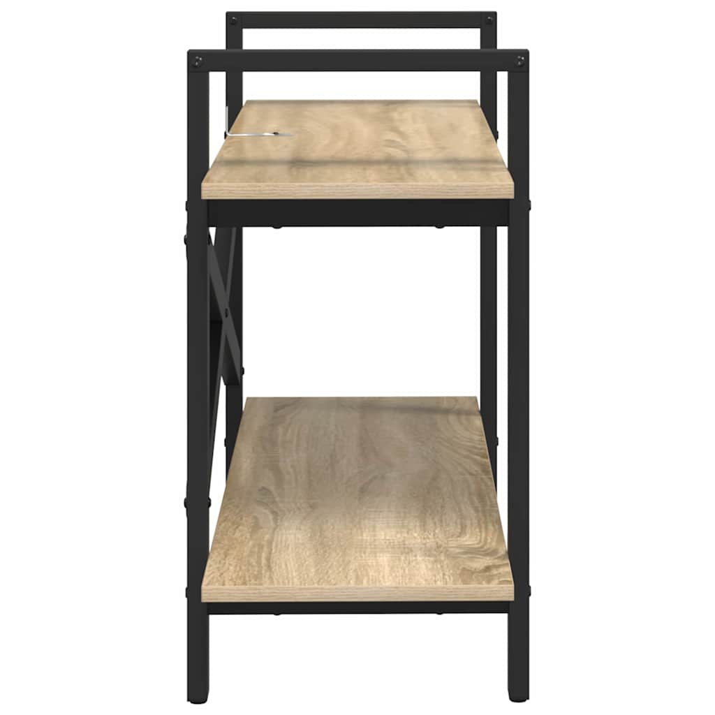 Polica Sonoma hrast 100 x 33,5 x 64 cm Konstruirano drvo