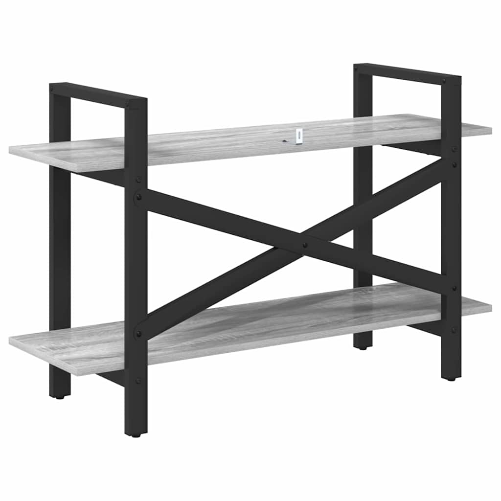 Polica Siva Sonoma 100 x 33,5 x 64 cm Konstruirano drvo