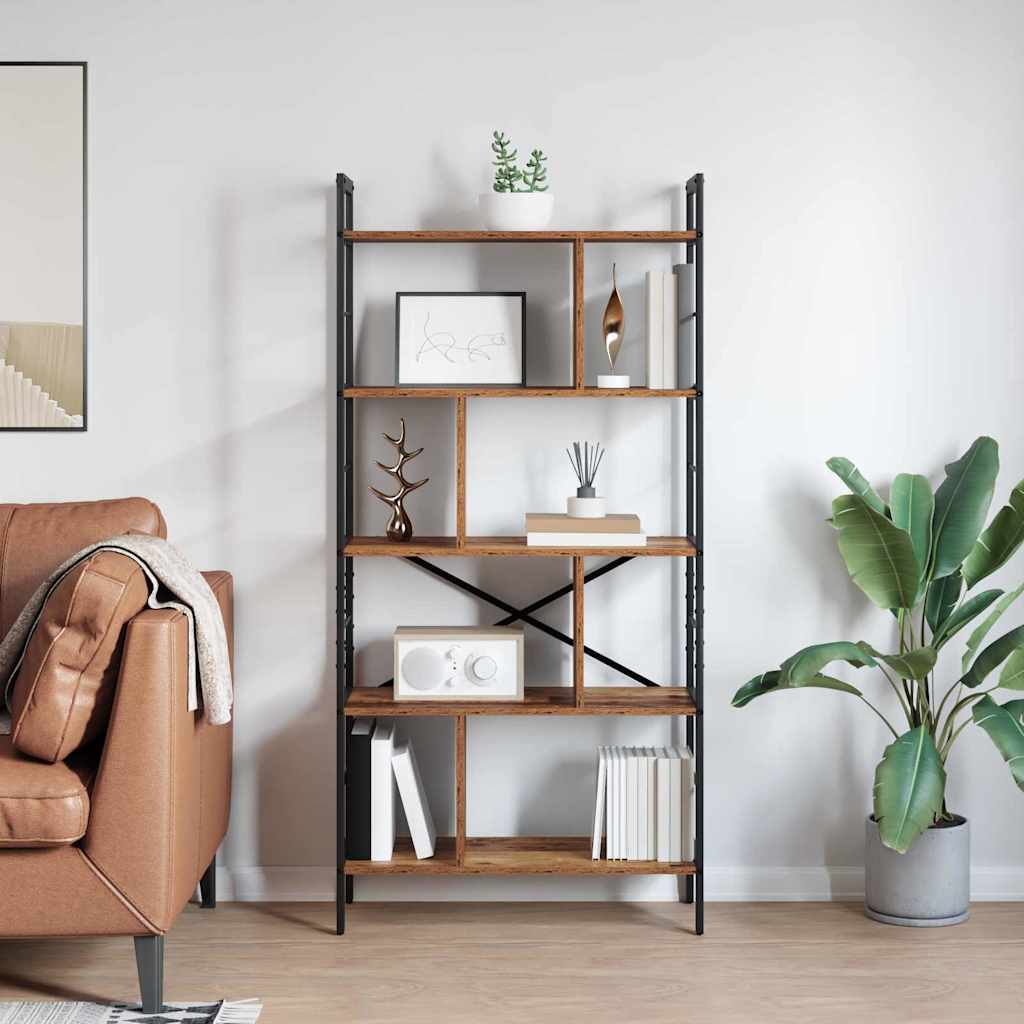 Polica Staro drvo 75 x 30 x 156 cm Konstruirano drvo