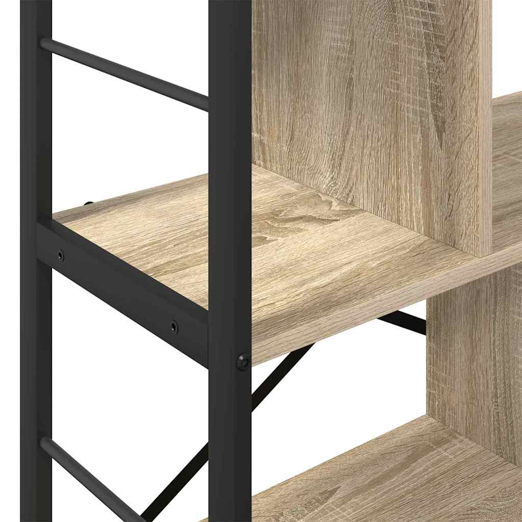 Polica Sonoma hrast 75 x 30 x 91 cm Konstruirano drvo