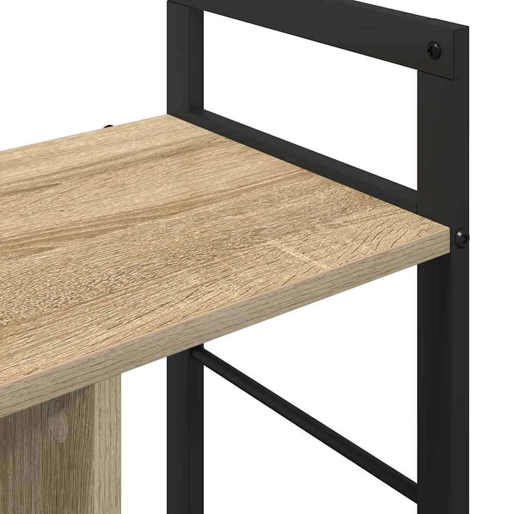 Polica Sonoma hrast 75 x 30 x 58,5 cm Konstruirano drvo