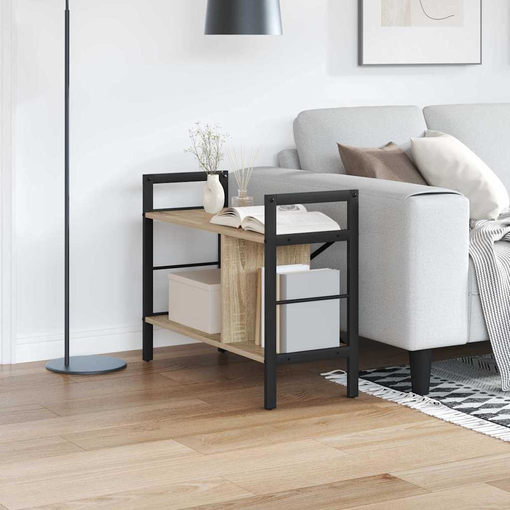Polica Sonoma hrast 75 x 30 x 58,5 cm Konstruirano drvo